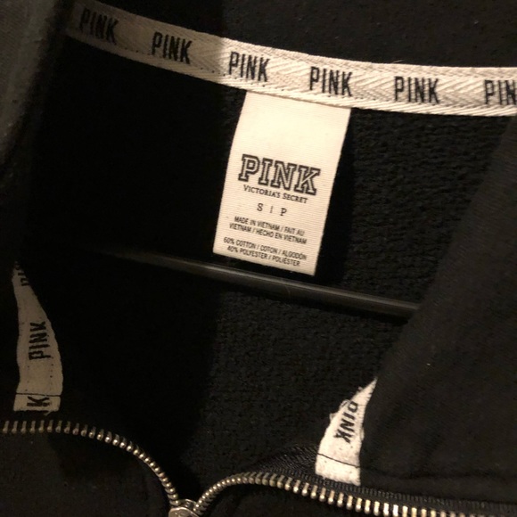 Victoria’s Secret Love Pink Quarter Zip - Picture 2 of 2